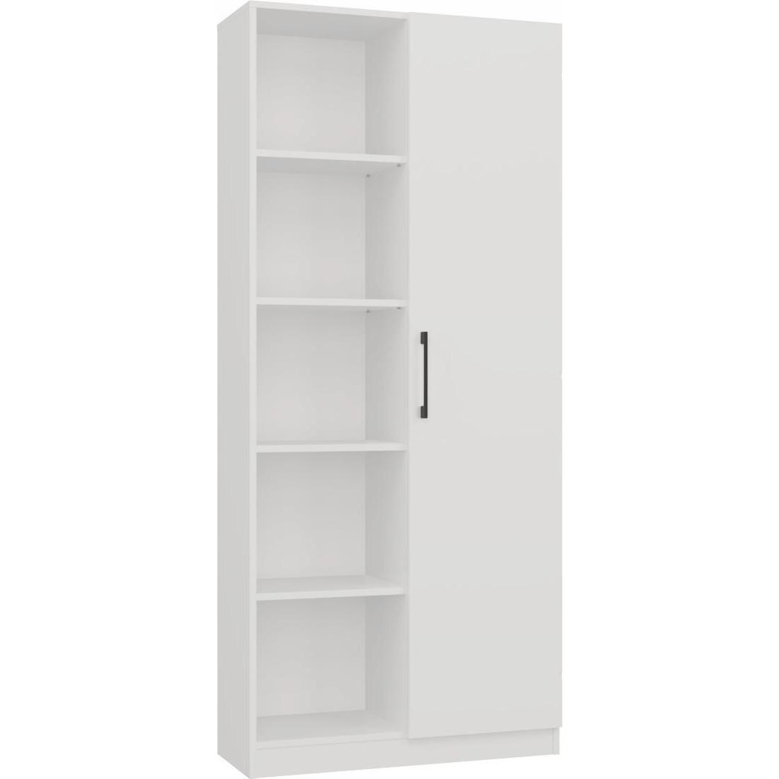 Topeshop, Regal, RD-80 BIEL KPL (80 x 30 x 182 cm)