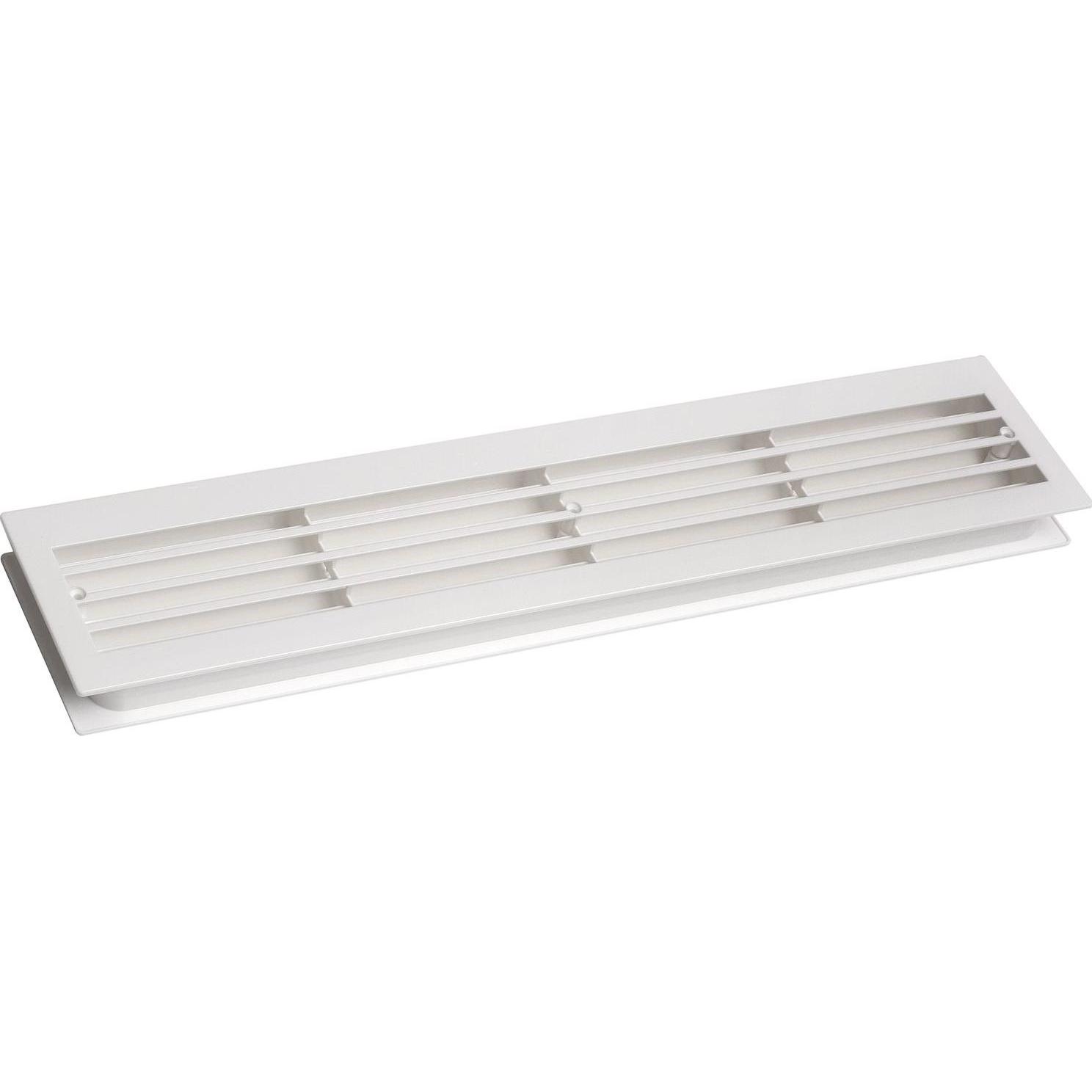 Elco, Belüftungssystem, Lüftungsgitter für Zimmertüren Türstärke 35-45mm - Türlüftungsgitter 454mm, weiss