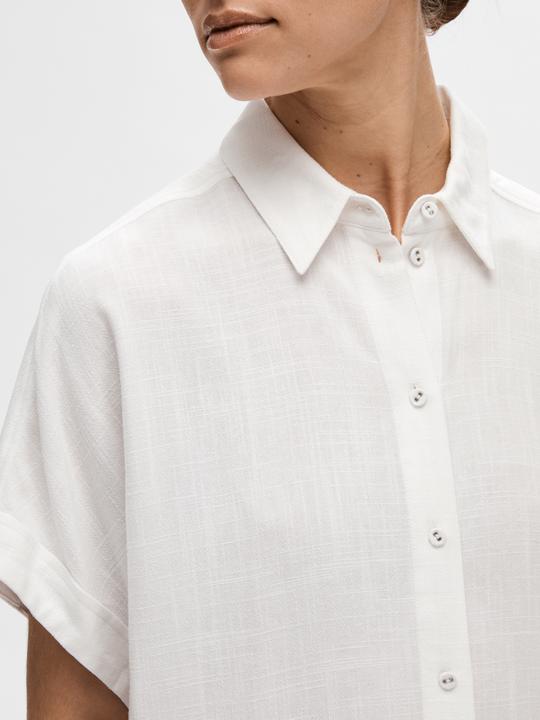 Produktbild Selected Cropped Kurzarmhemd (36)