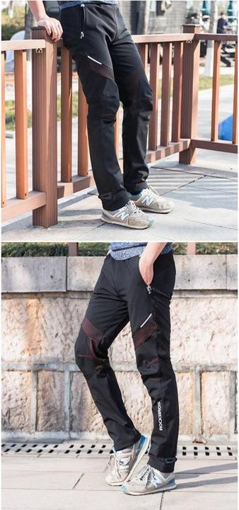 Produktbild Rockbros Patrol Cycling Windproof Sports Pants Size M - Black (M)