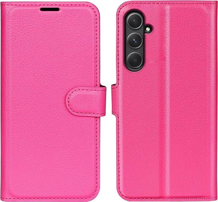 Productafbeelding Cover-Discount Galaxy A55 - Leren hoesje roze (Samsung Galaxy A55)