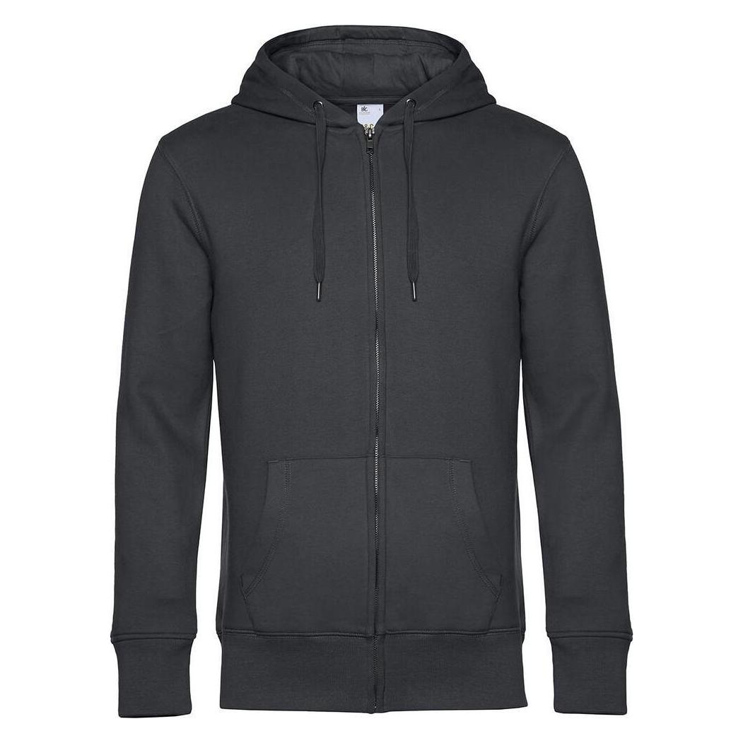 B&C, Herren, Pullover, King, Grau, (Xl)