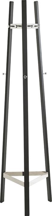 Chromed, Black powder-coated