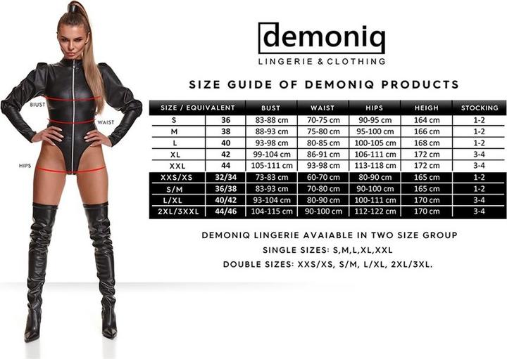 Immagine prodotto Demoniq Pantaloncini da donna in ecopelle "BRAgostina001 (XXL)