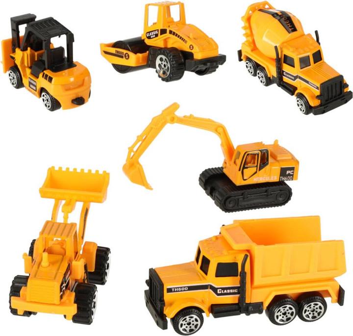 Actual product image Ikonka Construction machinery trolley 6-piece set