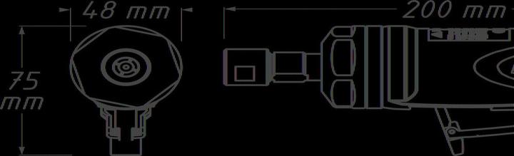 Produktbild HAZET Stabschleifer (Geradschleifer, 700 W)
