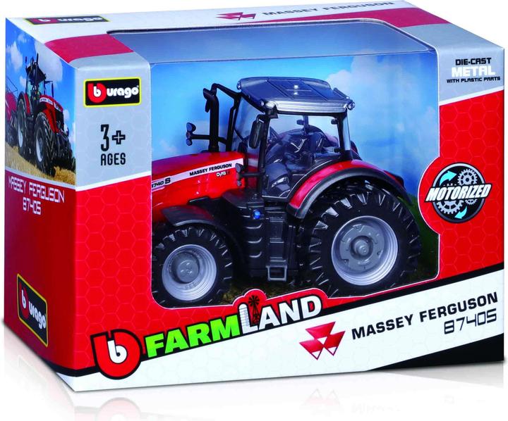 Actual product image Bburago 10cm farm tractor, assorted, 18-31610