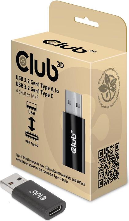 Produktbild Club 3D USB Typ-A zu (0.01 m, USB 3.0)