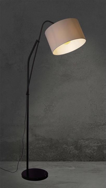 Actual product image Nino Leuchten 41250108Floor lamp 'Alto' blackShade white (E27)