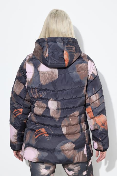 Image du produit Ulla Popken Doudoune matelassée HYPRAR à capuche, matière recyclée et déperlante (62)