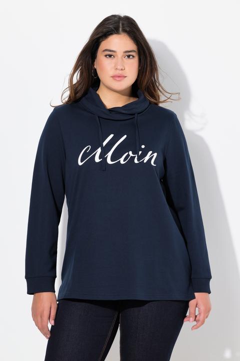 Produktbild Ulla Popken Sweatshirt, Moin, Stehkragen, Langarm (42, 44)