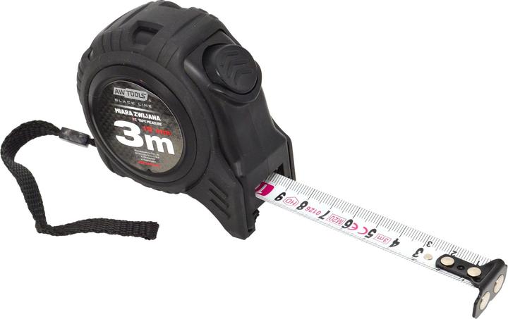 Actual product image Awtools MIARA ZWIJANA MAGNET. ABS 3m/ 19mm