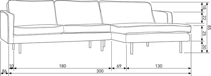 Image du produit BePureHome Rodeo (Canapé d'angle)