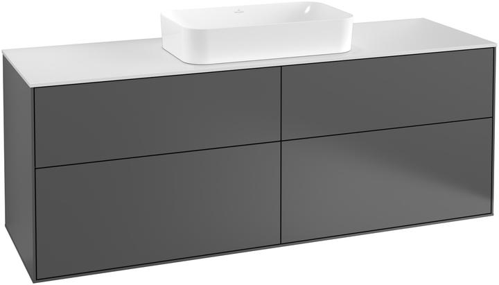 Produktbild Villeroy & Boch Villeroy und Boch Finion Waschtischunterschrank F73100, 1600x603x501mm, Abdeckplatte White Matt
