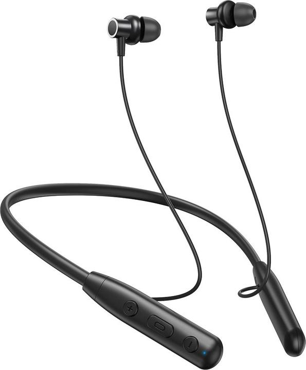 Bwoo Stereo Sound Quality BT5.3 Neckband Earphone BW870 black (ANC, Kabellos)