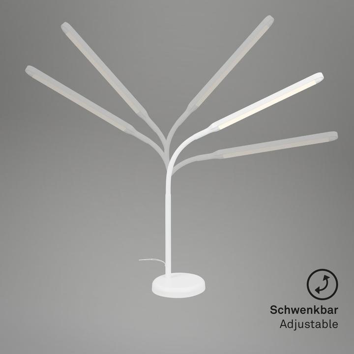 Image du produit Briloner Lampe de table LED, blanc, 1xLED platine/6W (600 lm)