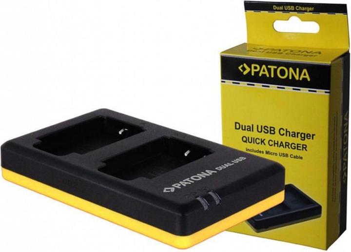 PATONA Chargeur Rapide Double Pour Nikon EN-EL19 ENEL19
