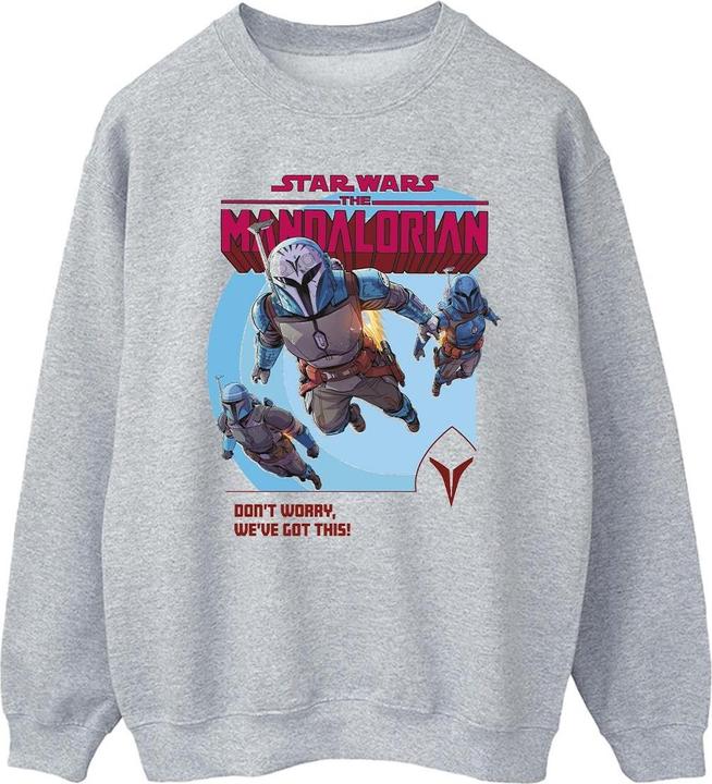 Actual product image Star Wars Mens The Mandalorian We've Got This Sweatshirt (M)