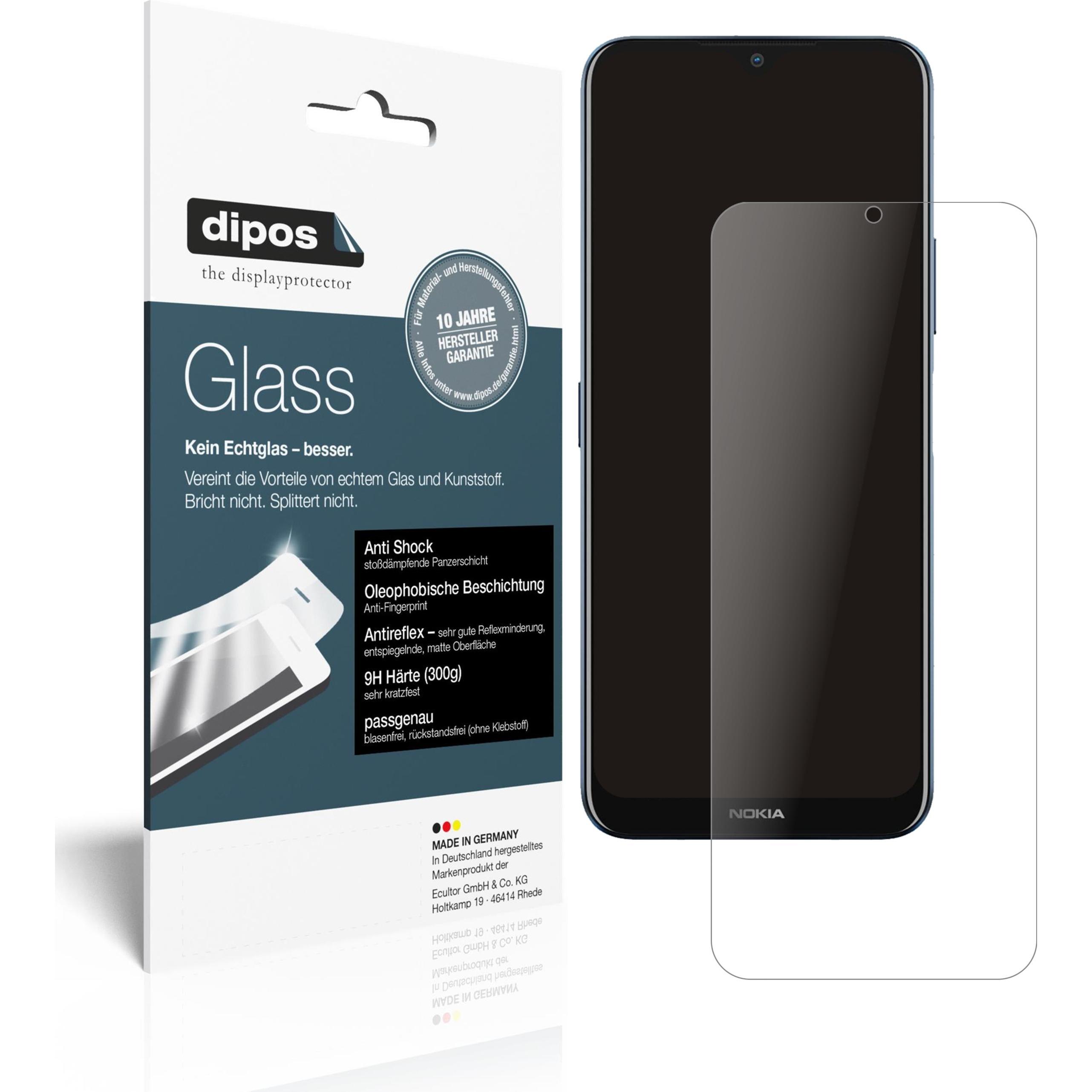 Dipos Displayschutz Anti-Shock (2 Stück, Nokia G50 5G), Smartphone Schutzfolie, Transparent