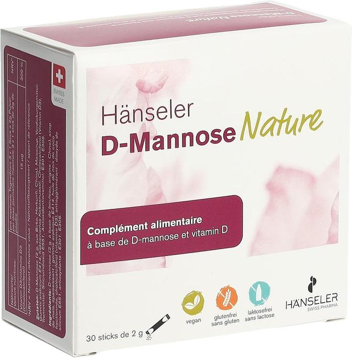 Produktbild Hänseler D-Mannose Nature (30 Stk., 88 g)
