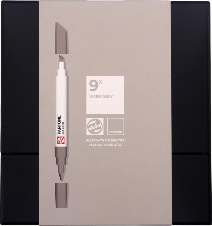Talens Filzstift Pantone 9er Set Warm Gray (9x)