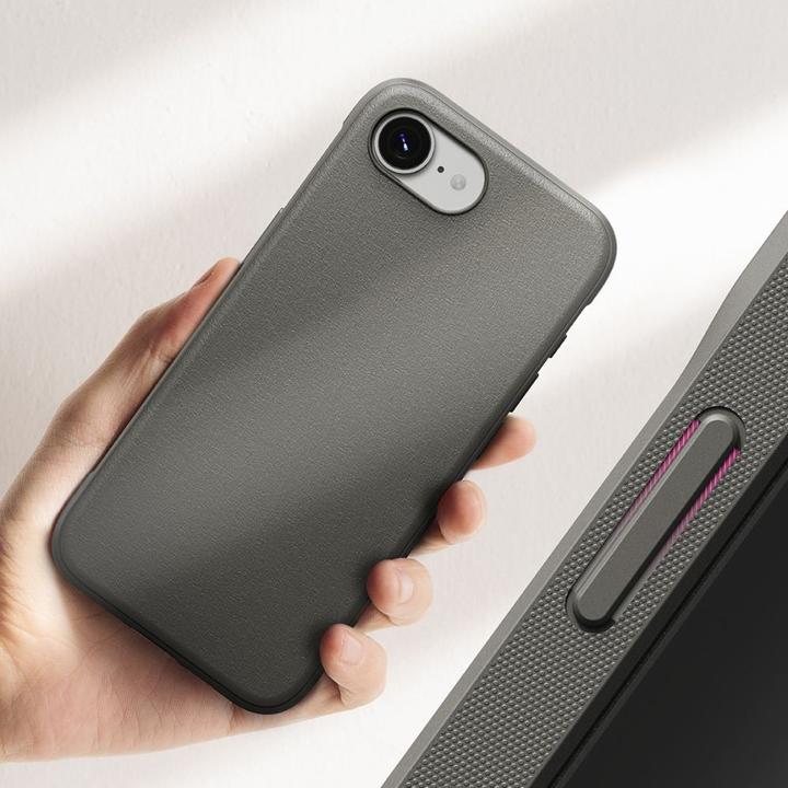 Actual product image Ringke Onyx iPhone 16e Case - Gray (Apple iPhone 16e)