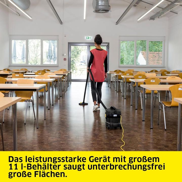 Actual product image Kärcher Professional T 11/1 Classic HEPA Re!Plast dry vacuum cleaner 850W (Dry vacuum cleaner)