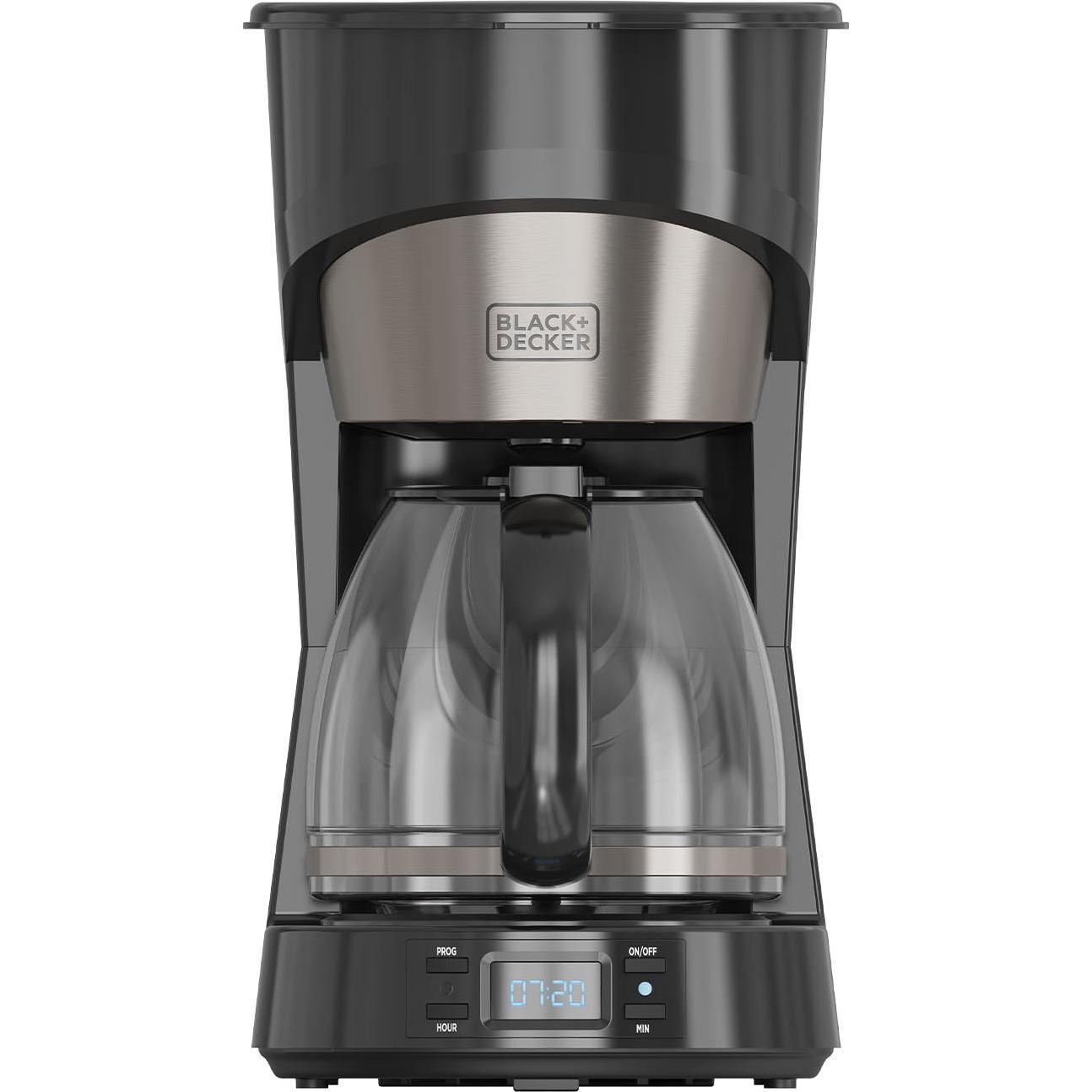 Black & Decker BLACK+DECKER Coffee Maker, Caffettiera moka