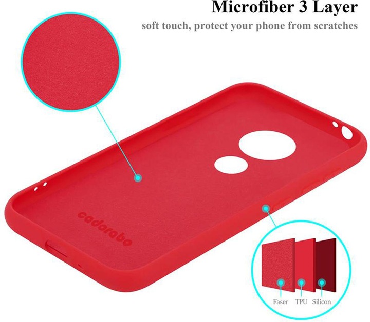 Produktbild Cadorabo TPU Liquid Silicone Case Cover (Motorola Moto E5 Play Go)