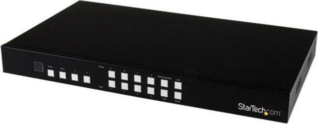 Produktbild StarTech 4x4 HDMI Matrix Switch mit Bild und Bild Multiviewer o. Videowand - Digital Signage Controller