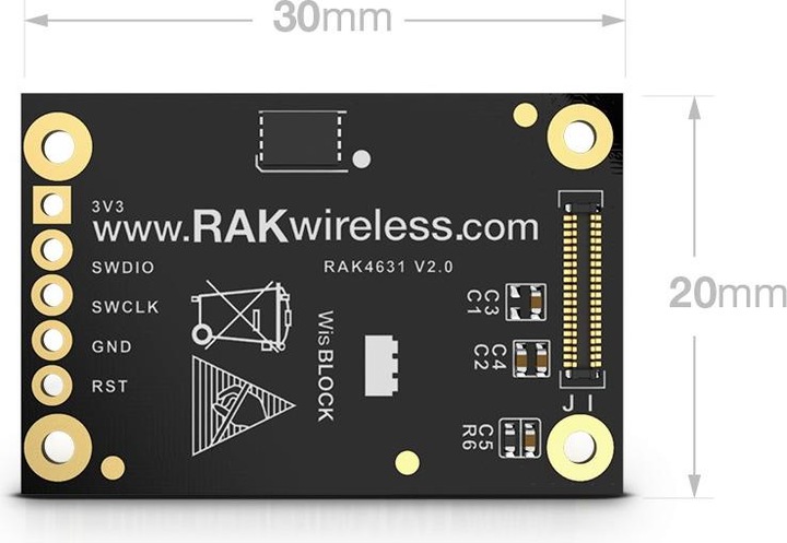Produktbild RAK Wireless WisBlock Core RAK4631 mit LoRa/BLE 5.0
