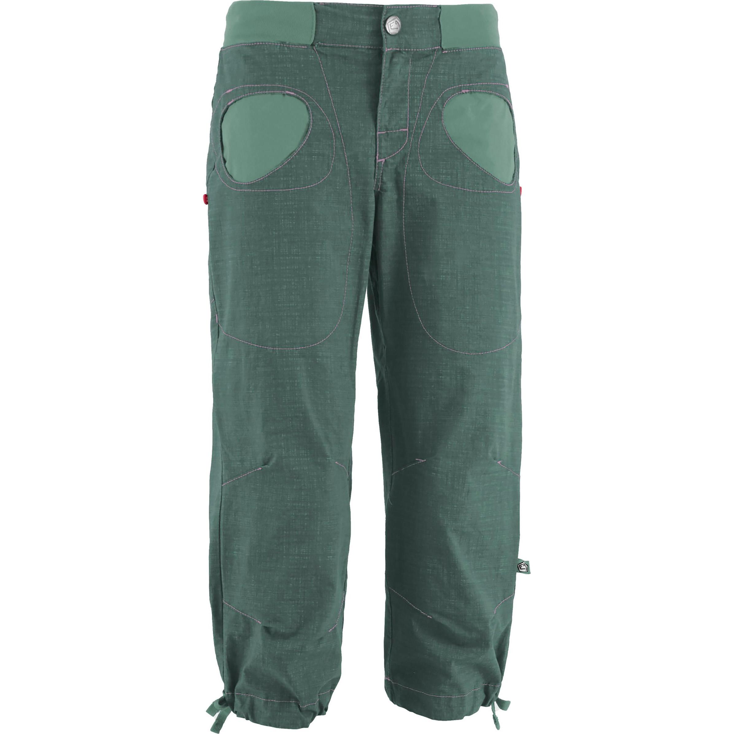 E9, Damen, Outdoorhose, Women's N Onda ST 3/4 (L), Grün, L