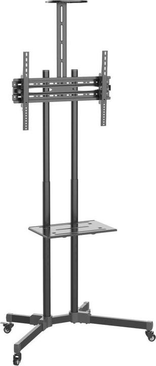 Immagine prodotto Techly Carrello TV per TV LCD LED 37-70 pollici 93,98-177,8 cm nero con ripiano (Universale, 70", 50 kg)
