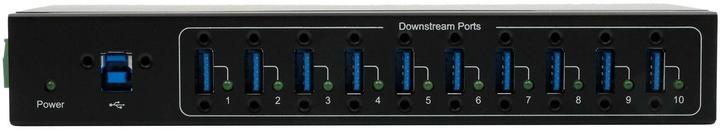 Actual product image Exsys USB key + cover flaps white (USB-B, 10 ports)