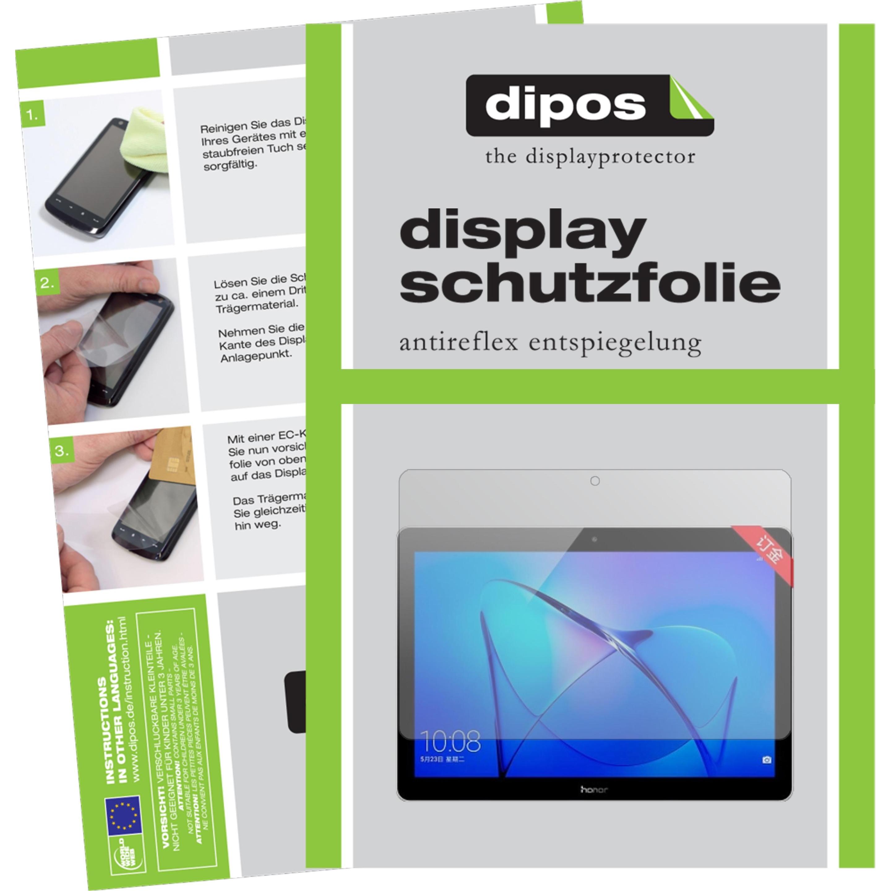 Dipos Displayschutzfolie Antireflex (2 Stück, Honor Play Pad 2 9.6), Tablet Schutzfolie