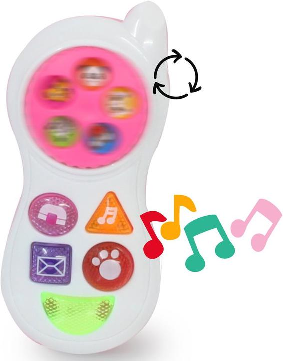 Actual product image Jamara Game table with shape car and cell phone