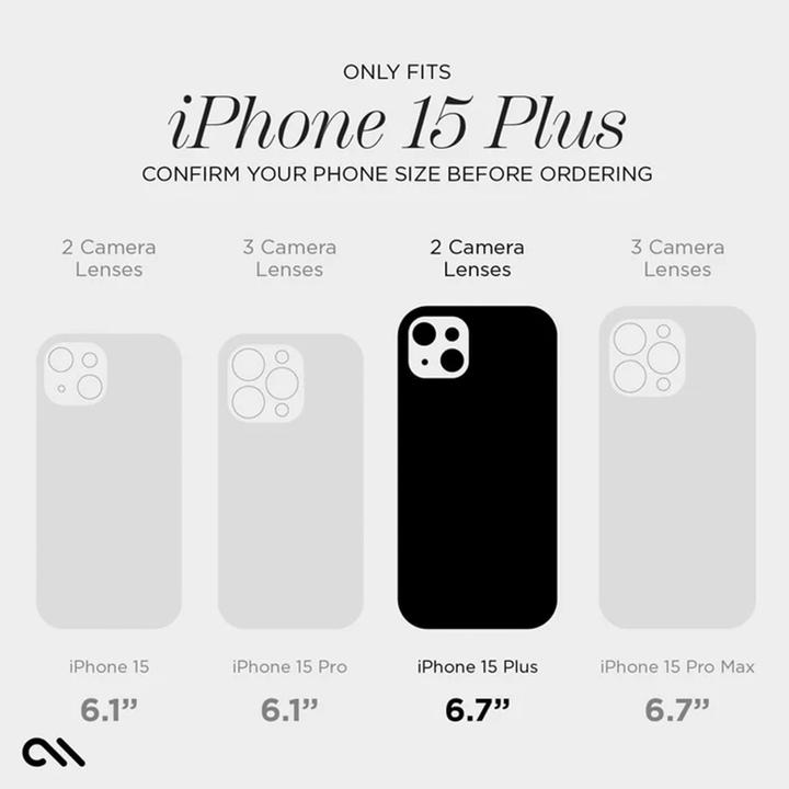 Immagine prodotto Case-Mate Serie antibatterica (Apple iPhone 15 Plus)