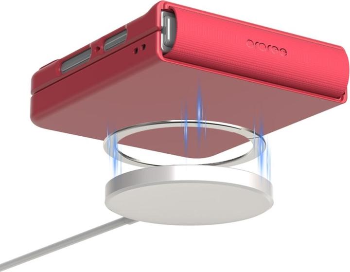 Actual product image Araree Case Aero Flex M MagSafe Qi2 for Samsung Galaxy Z Flip7 pink (Samsung Galaxy Z Flip7)