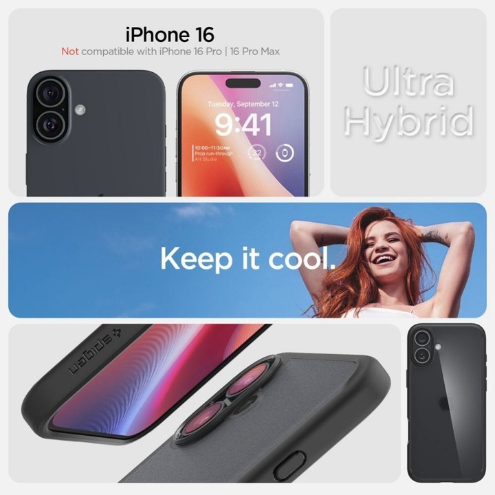 Immagine prodotto Spigen Ultra Hybrid (Apple iPhone 16)