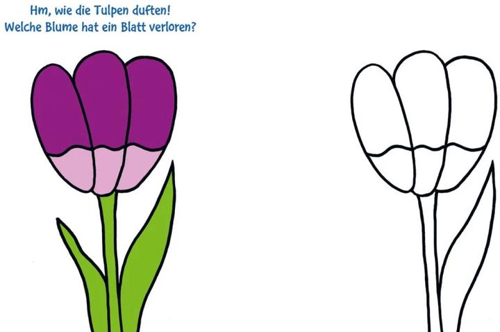 Produktbild Das dicke Kindergarten-Malbuch: Auf der Wiese