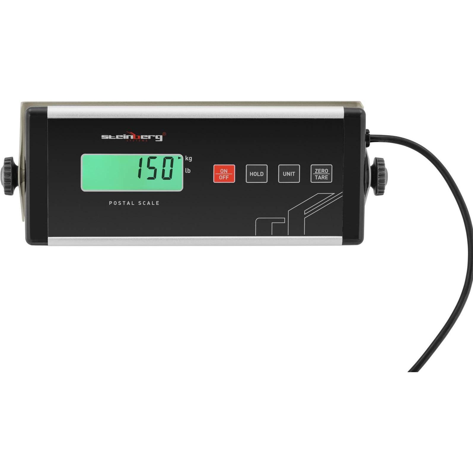 Thumbnail - Steinberg, Feinwaage, Paketwaage digital Industriewaage Bodenwaage Versandwaage LCD 150 kg / 50 g