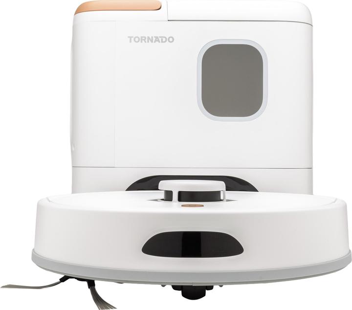 Immagine prodotto Tornado Robot Vacuum Mop 3000Pa, Laser SLAM Navigation, 120 Min, White (3000 Pa)