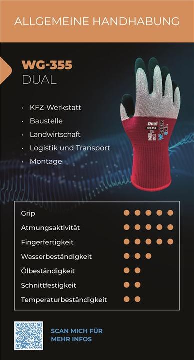 Actual product image Wonder Grip WG-355 (10, XL)