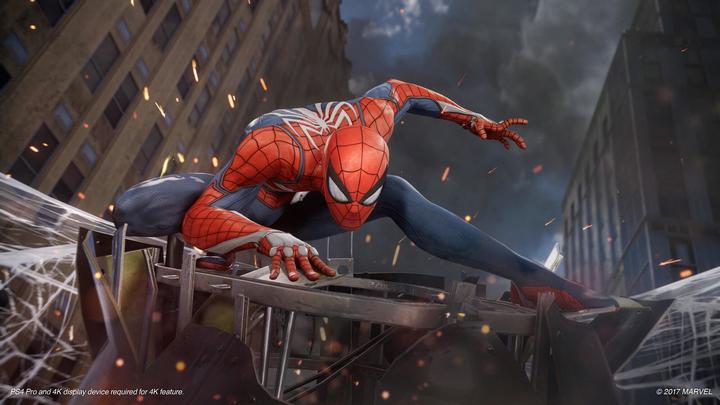 Actual product image Sony Spider-Man (PS4, Multilingual)