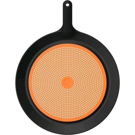 Fiskars Functional Form SpritzschutzØ 30 cm, Zubehör Kochgeschirr, Schwarz