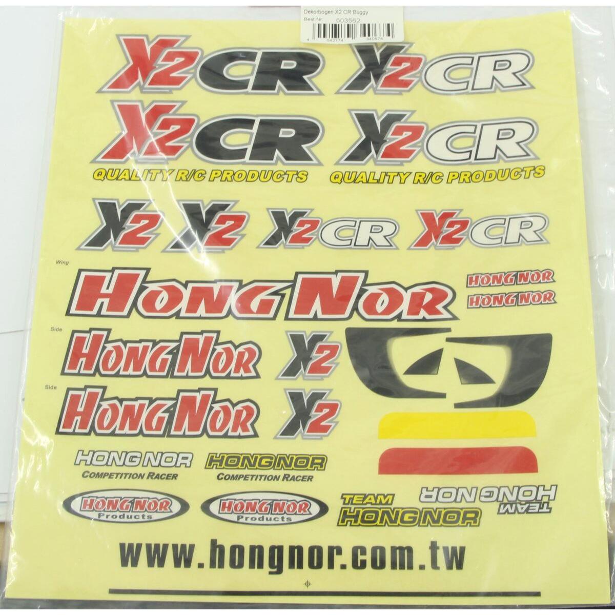 Jamara Dekorbogen X2 CR Buggy HN