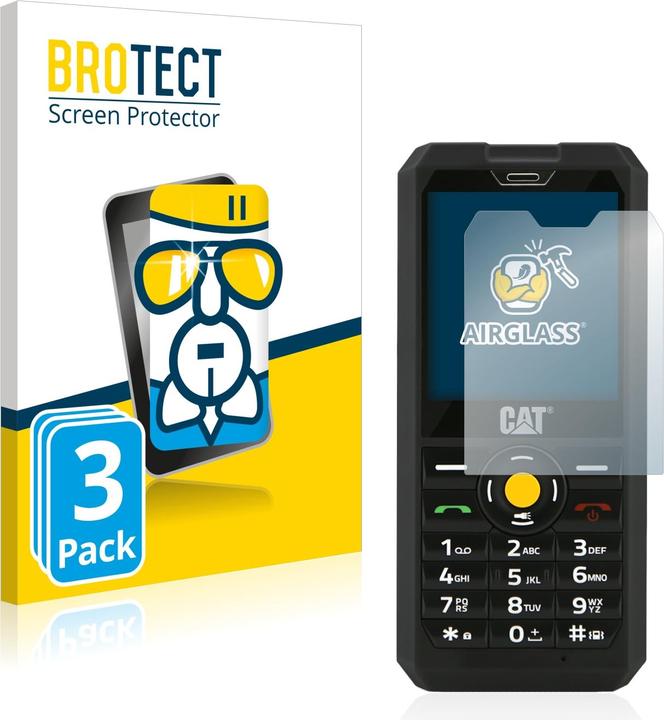 Actual product image BROTECT AirGlass Glass (3 Piece, B30)