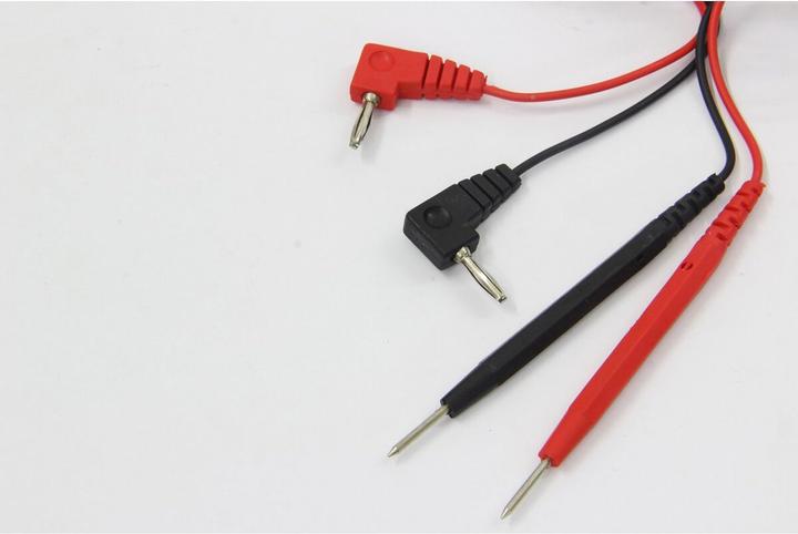 Produktbild Jamara Mess u. Prüfkabel Set 1x rot / 1x schwarz