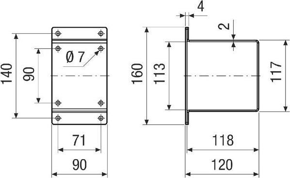 Produktbild Maico Motorsockel