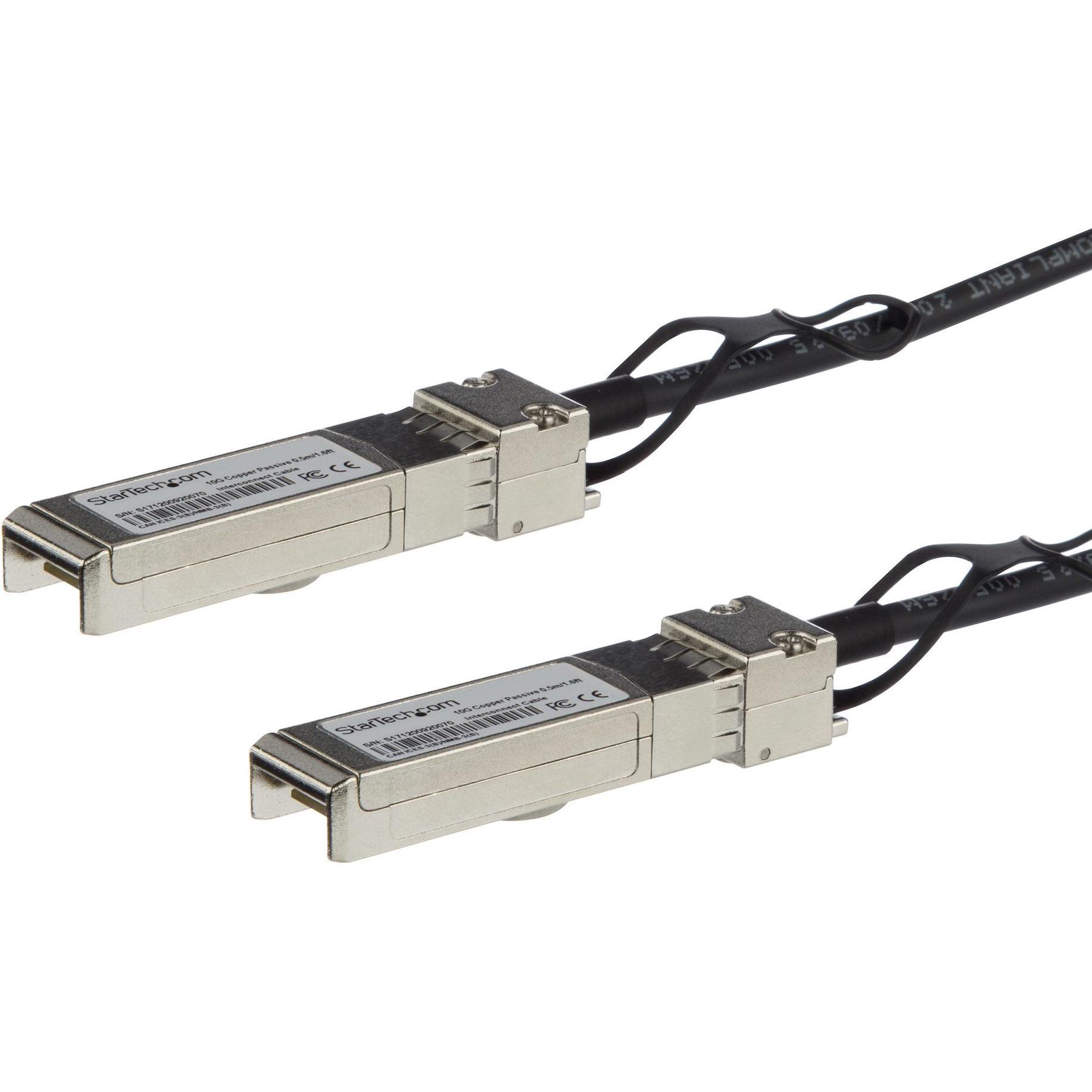 StarTech 2M 6.6FT 10G SFP+ DAC CABLE (UTP, CAT6, 2 m), Netzwerkkabel
